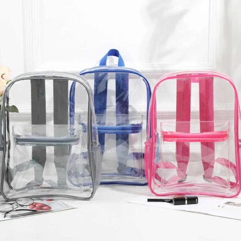 Travel Visible Backpack Large  - Women Bags Daily Use ulasan dan harga