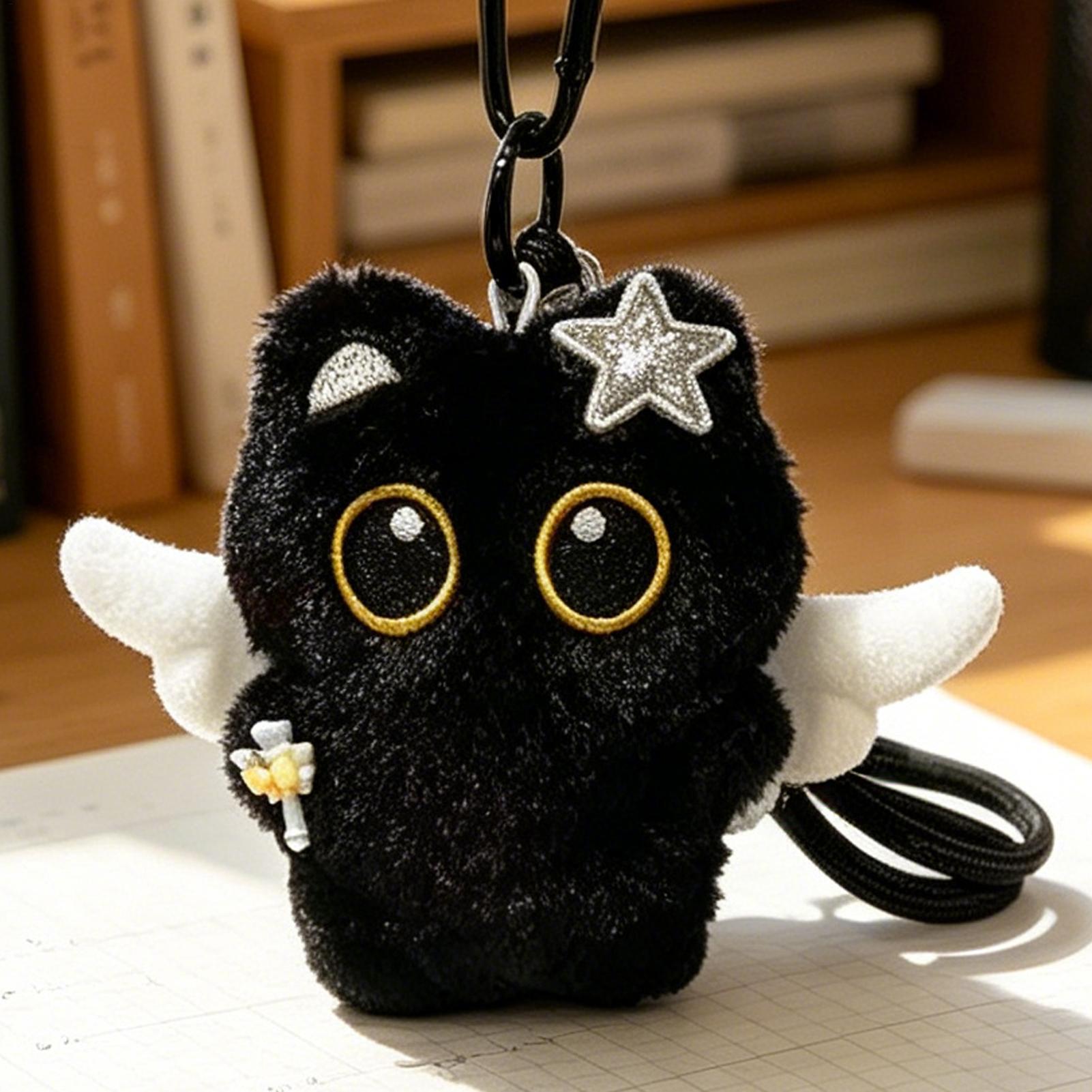 Black Cat Plush Shape Bag Char - Women Bags Louis Vuitton ulasan dan harga