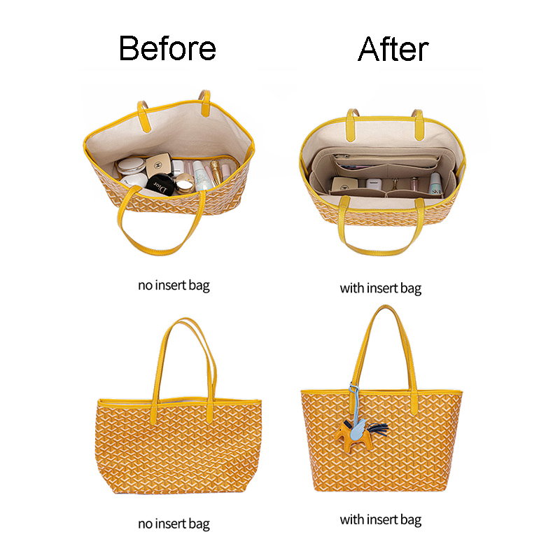 Felt Insert Bag Cosmetic Organ - Women Bags Goyard ulasan dan harga