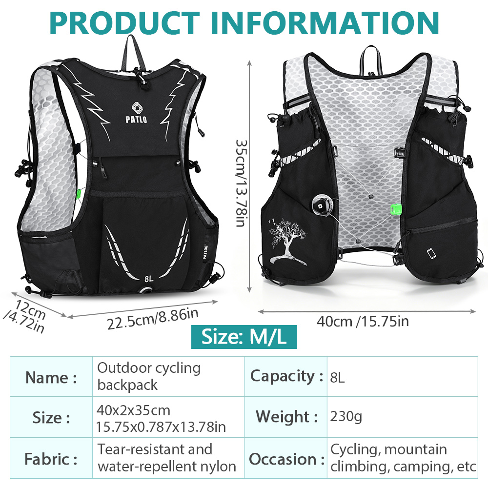 NEWBOLER 8L Outdoor Trail Runn - Women Bags Polene ulasan dan harga