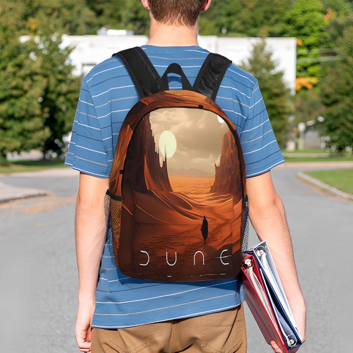 Dune 2020 Fan Art Backpack Hot - Women Bags Dune ulasan dan harga