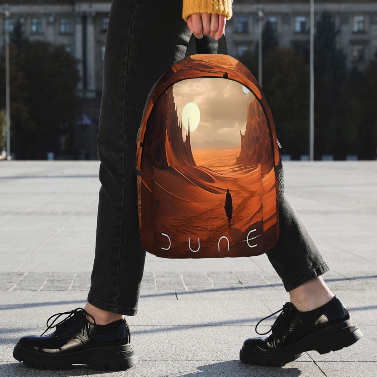 Dune 2020 Fan Art Backpack Hot - Women Bags Dune ulasan dan harga