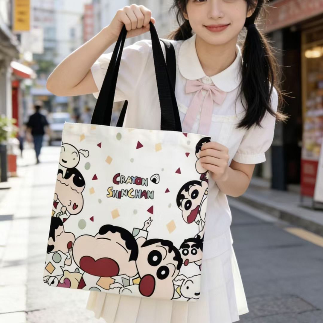 2026 New Crayon Shin-chan Canv - Women Bags Daily Use ulasan dan harga