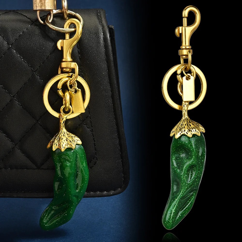 2/4/6 Pcs Resin Chili Pepper B - Women Bags For Eid ulasan dan harga