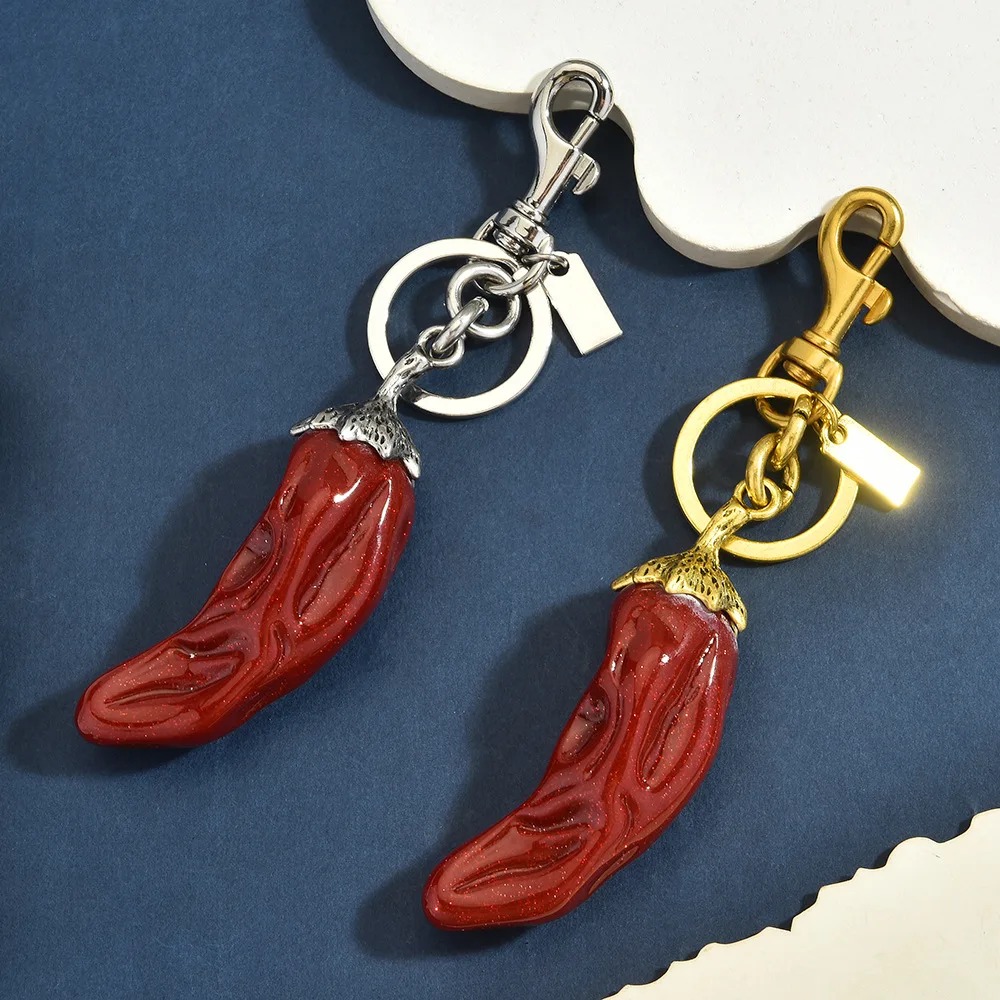 2/4/6 Pcs Resin Chili Pepper B - Women Bags For Eid ulasan dan harga