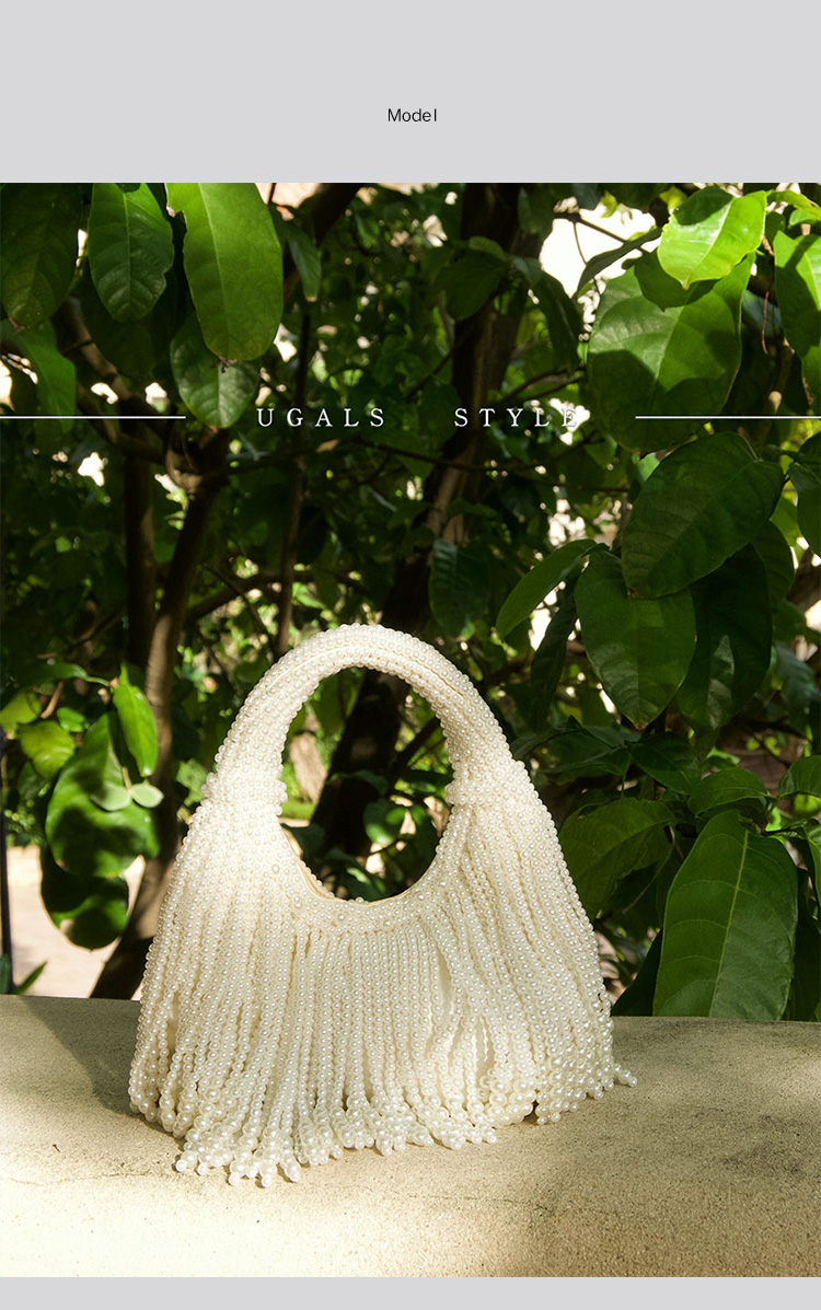 Design Handle Pearl Evening Cl - Clutch Bag Evening ulasan dan harga