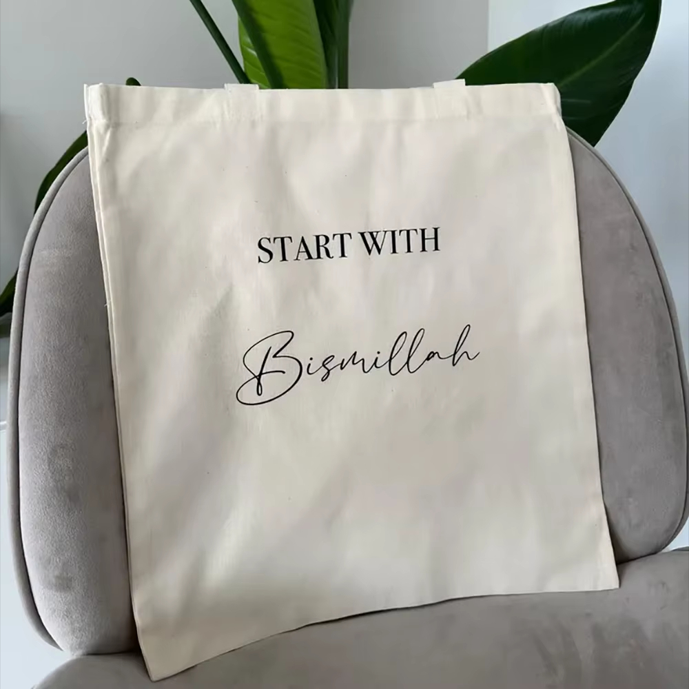 Start with Bismillah Tote Bag  - Women Bags For Eid ulasan dan harga