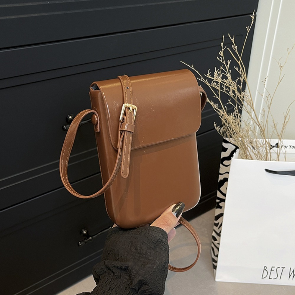 PU Leather Flap Crossbody Bags - Women Bags And Purses ulasan dan harga