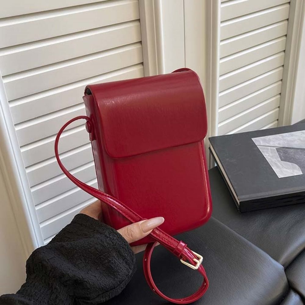 PU Leather Flap Crossbody Bags - Women Bags And Purses ulasan dan harga