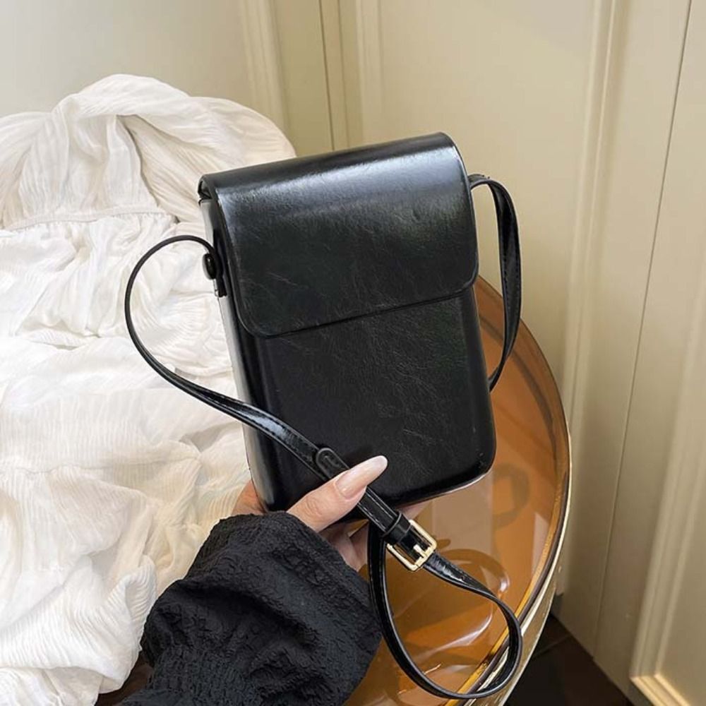 PU Leather Flap Crossbody Bags - Women Bags And Purses ulasan dan harga