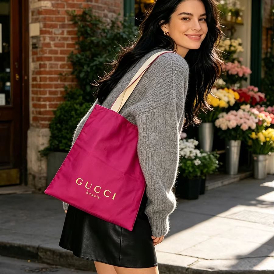 GUCCIs bag Women Canvas Tote B - Women Bags Gucci ulasan dan harga
