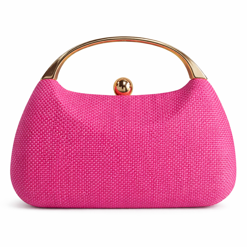 Fashion Elegant Straw Woven Cl - Clutch Bag Evening ulasan dan harga